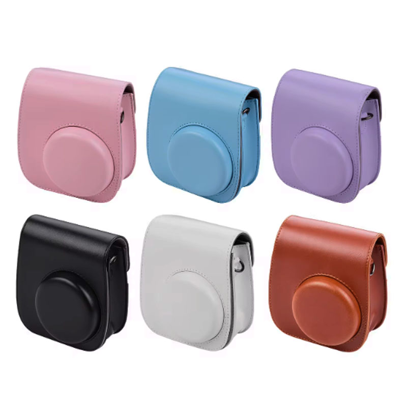 Camera Leather Case - For Fujifilm Film Camera Bag for