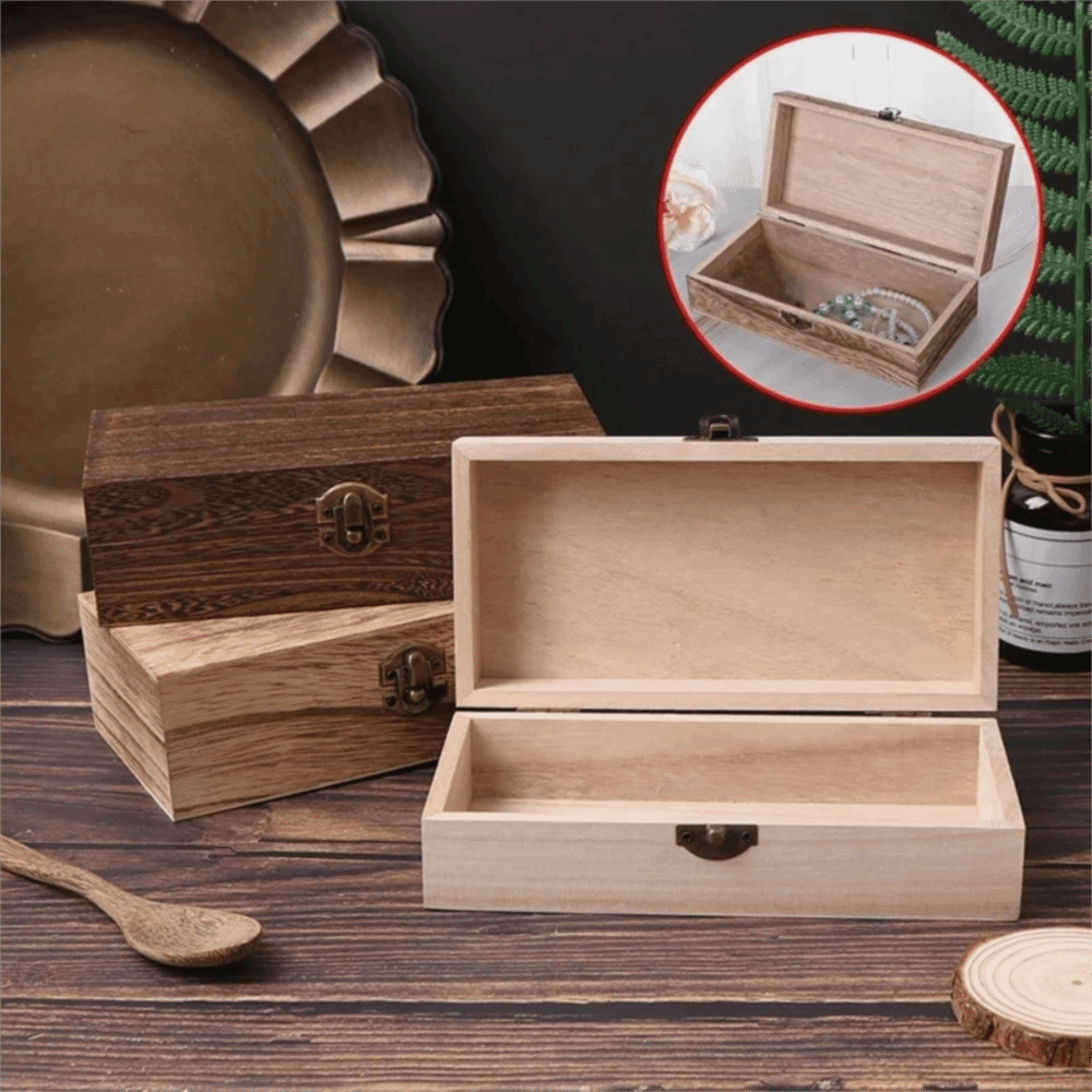 Vintage Collectible Show - Multi Purpose Wooden Gift Packaging Boxes