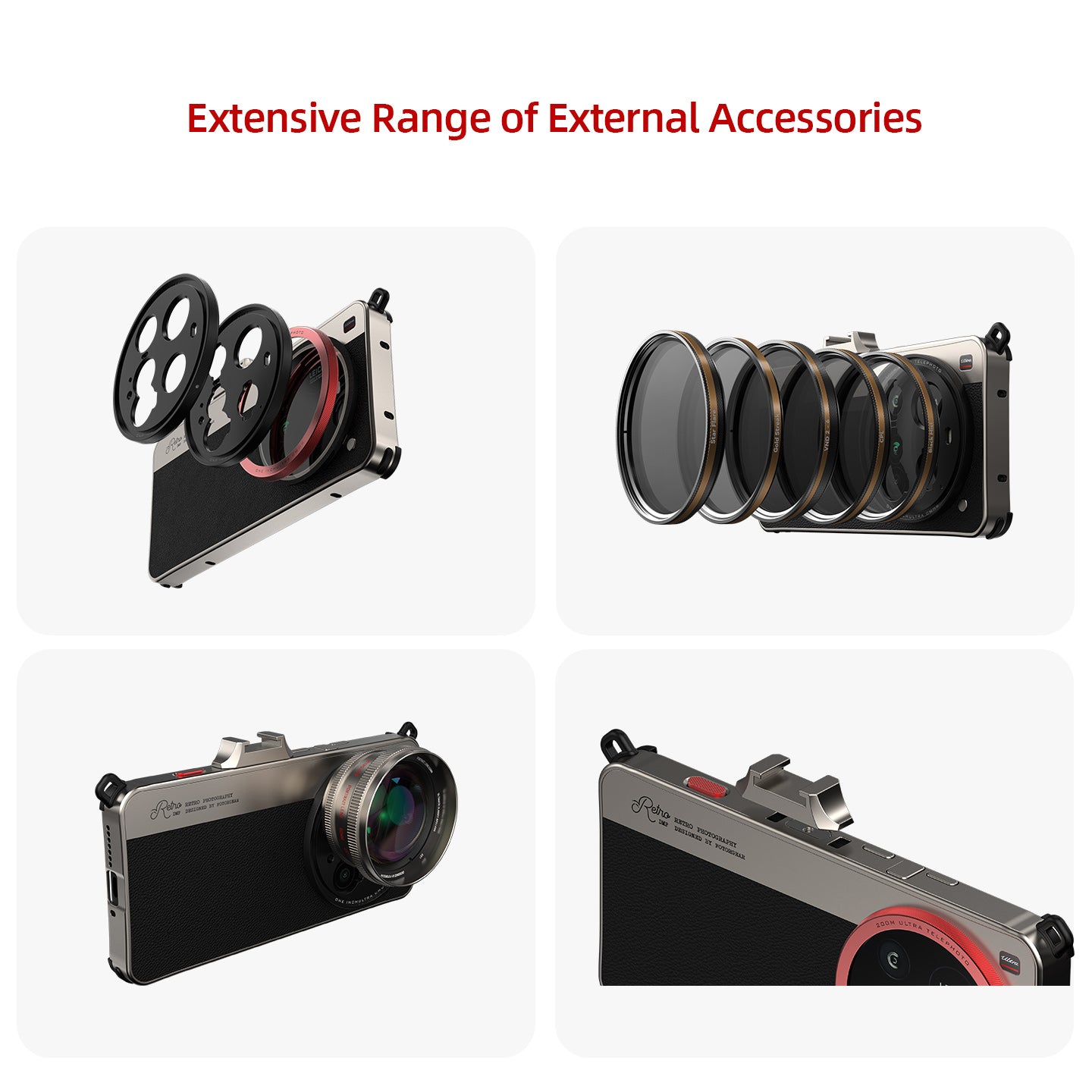 Camera Leather Case - Fotorgear Retro Mechanical Phone Case Wireless