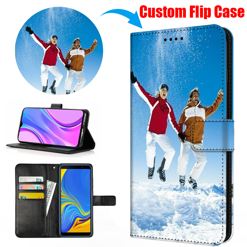 Camera Leather Case - Custom Photo Flip Case For Motorola