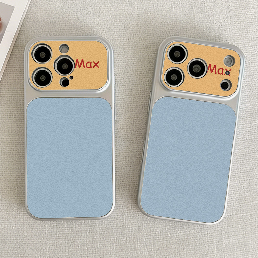 Camera Leather Case - Dopamine Hit Color Matte Phone Case