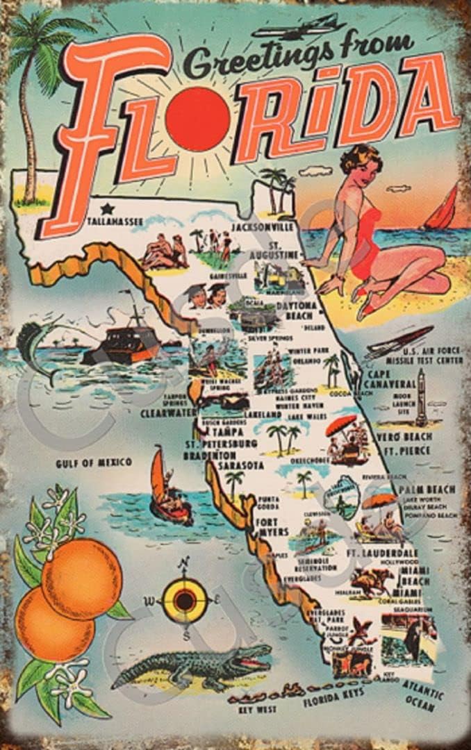 Cusde Vintage 1954 Greetings f - Vintage Collectible Tins review and price