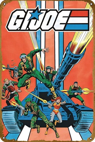 Gi Joe – Tank Poster Vintage R - Vintage Collectible Tins review and price