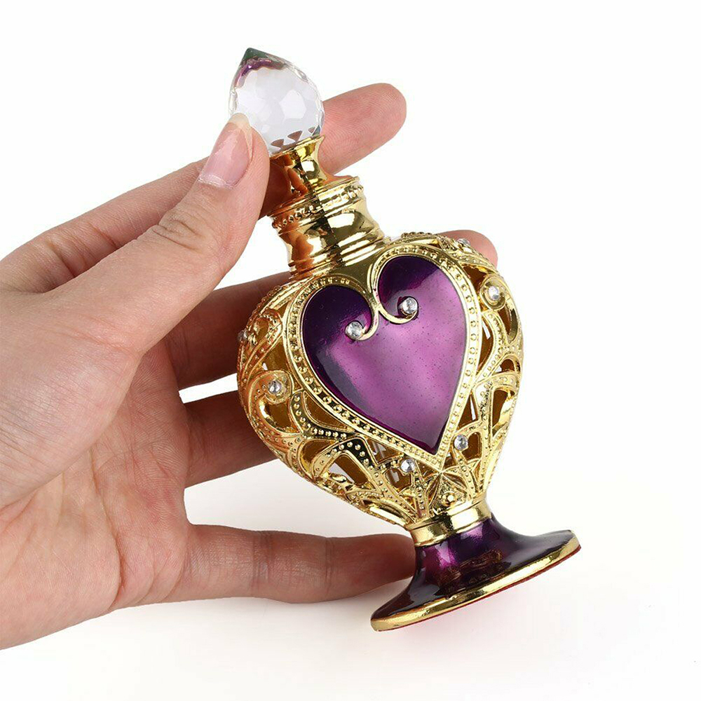 1pc Crystal Perfume Bottle Pur - Vintage Collectible Perfume Bottles review and price