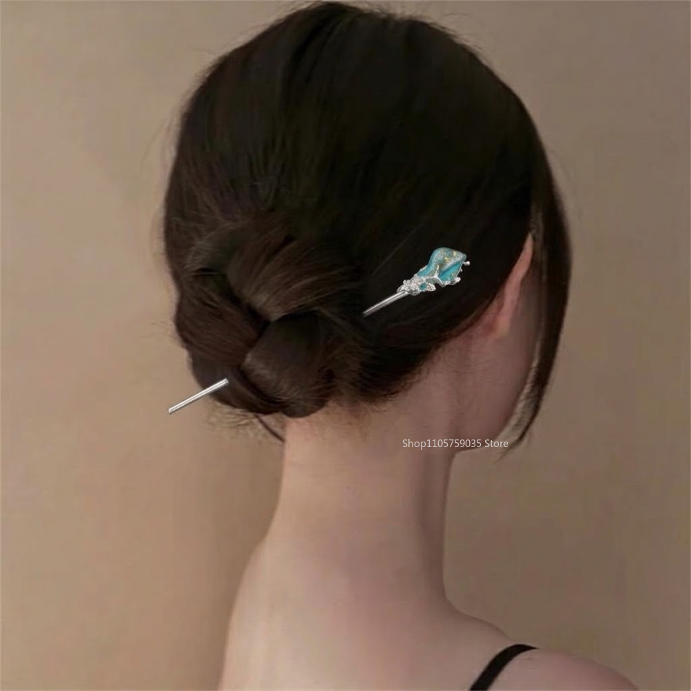 Chinese Style Hanfu Crystal Ha - Vintage Collectibles For Sale review and price