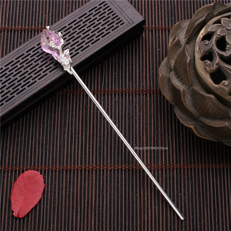 Chinese Style Hanfu Crystal Ha - Vintage Collectibles For Sale review and price