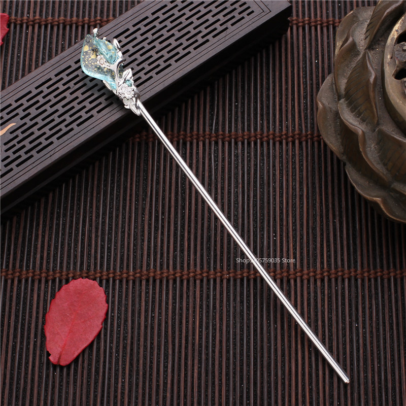 Chinese Style Hanfu Crystal Ha - Vintage Collectibles For Sale review and price