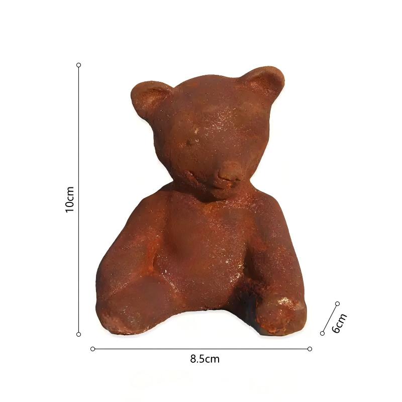 Rustic Cast Iron Bear Figurine - Vintage Collectible Bears review and price