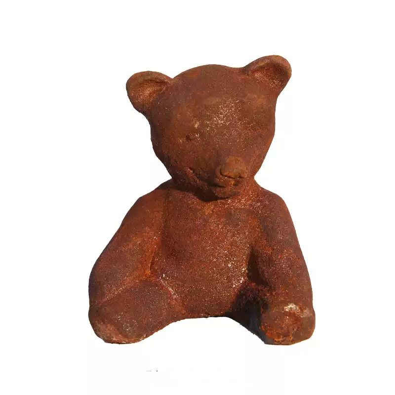 Rustic Cast Iron Bear Figurine - Vintage Collectible Bears review and price