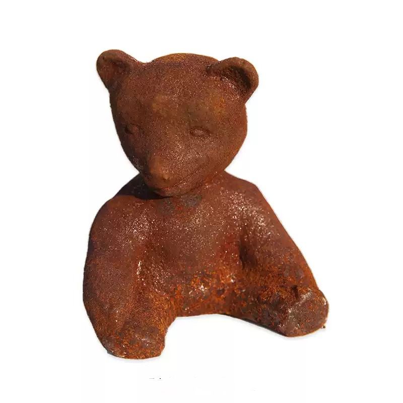 Rustic Cast Iron Bear Figurine - Vintage Collectible Bears review and price