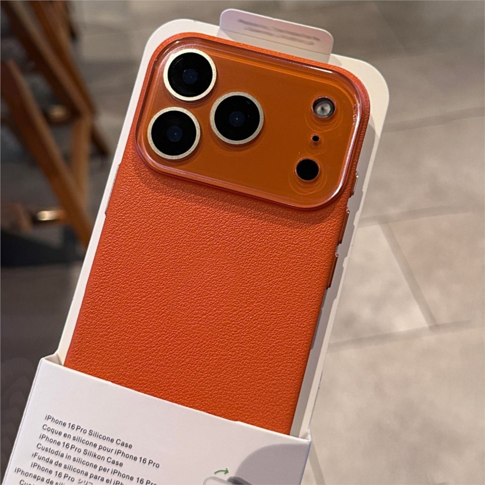 Luxury HD Hard Glass Camera Ca - Camera Leather Case review and price