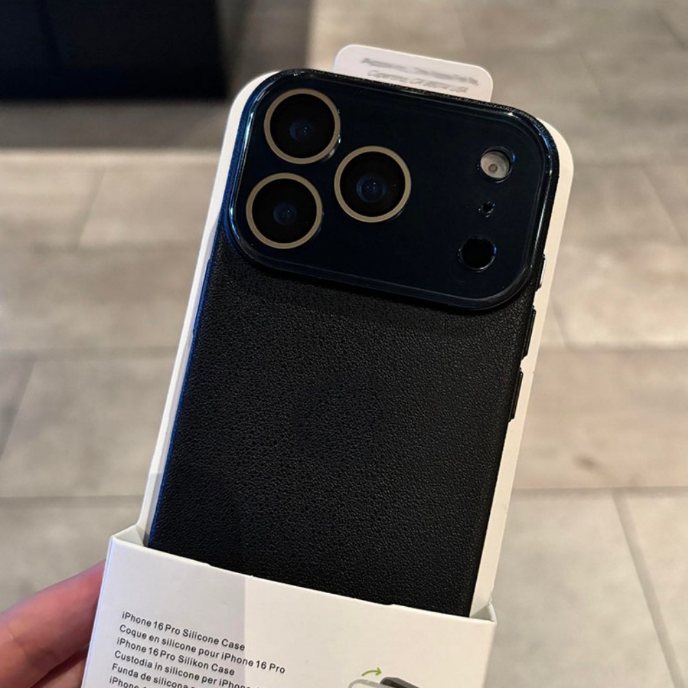 Luxury HD Hard Glass Camera Ca - Camera Leather Case review and price