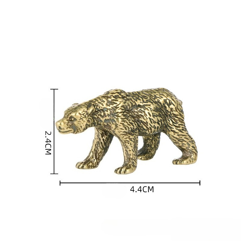 1PC Vintage Solid Brass Bear S - Vintage Collectible Bears review and price