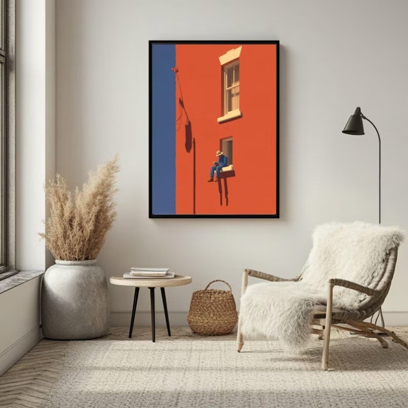 Vintage Minimalist Abstract Wa - Vintage Collectible Toys review and price