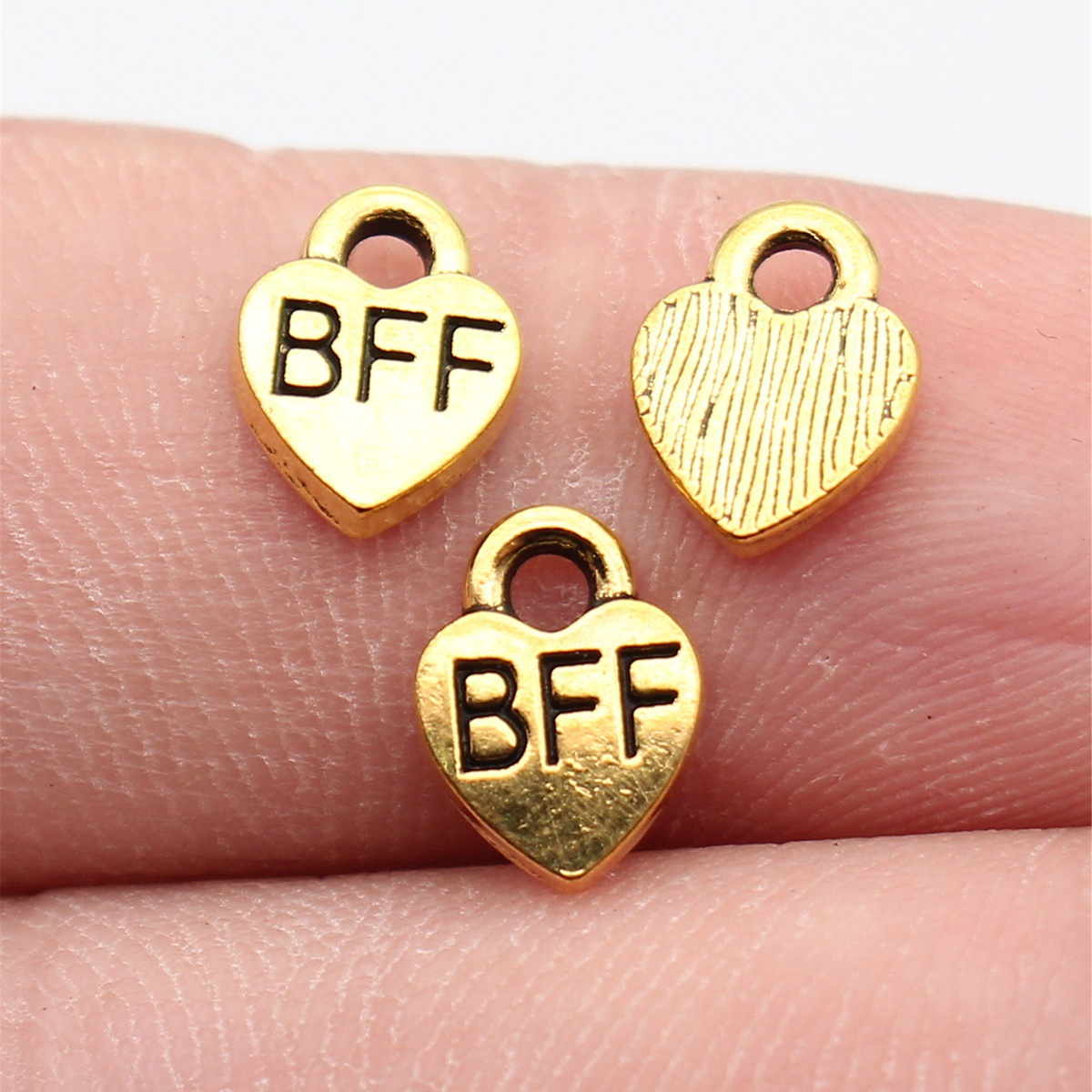 40pcs 9.3x7mm Antique Gold Col - Vintage Collectibles For Sale review and price