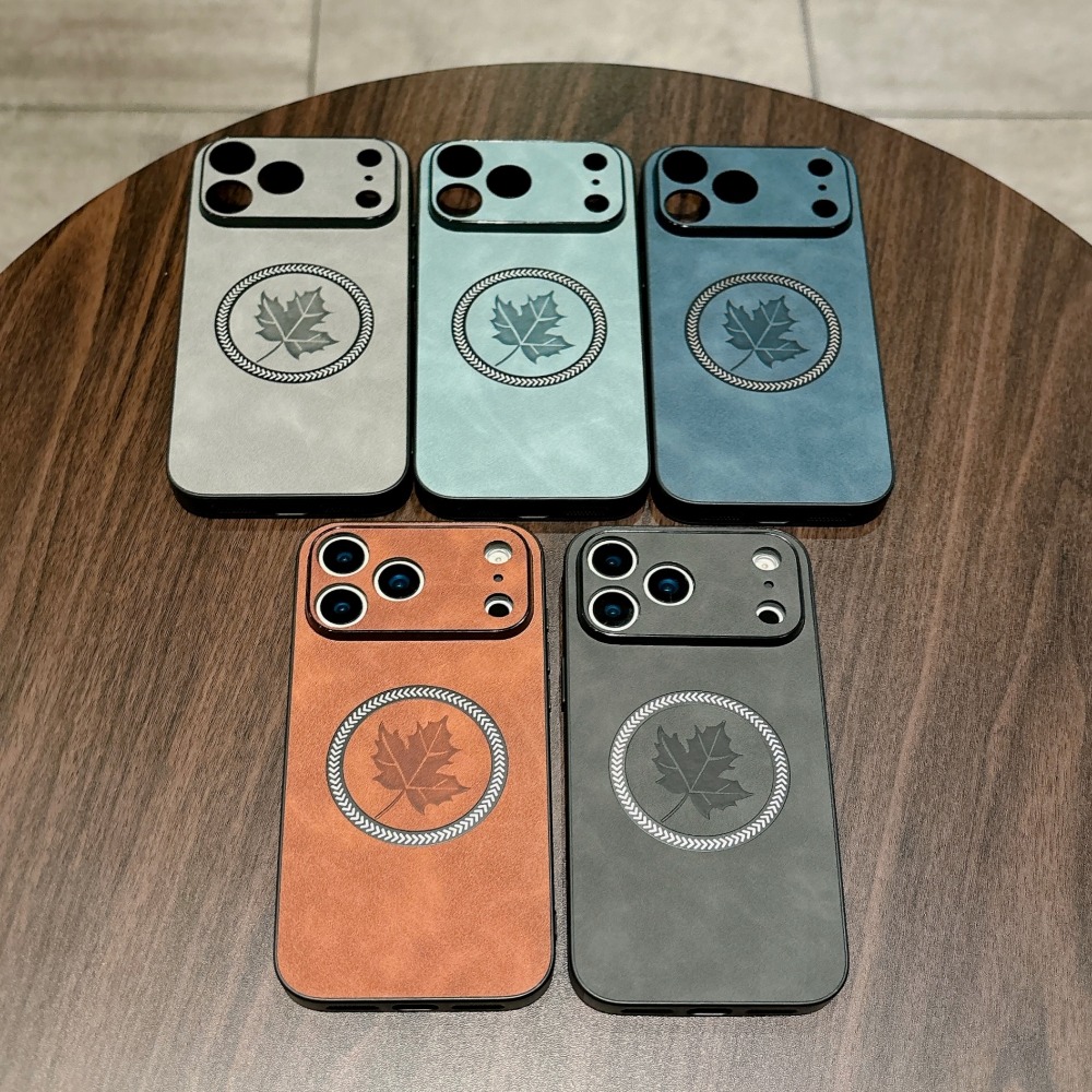 Magnetic Leather Case for iPho - Camera Leather Case review and price