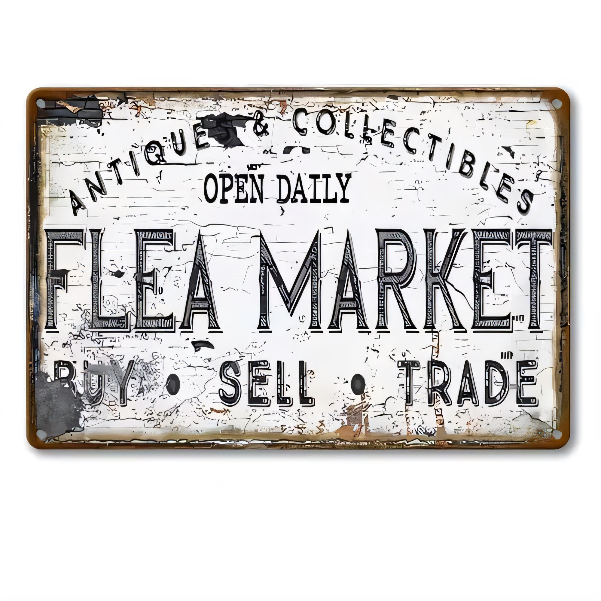Tin Sign Antique Collectibles  - Vintage Collectible Tins review and price