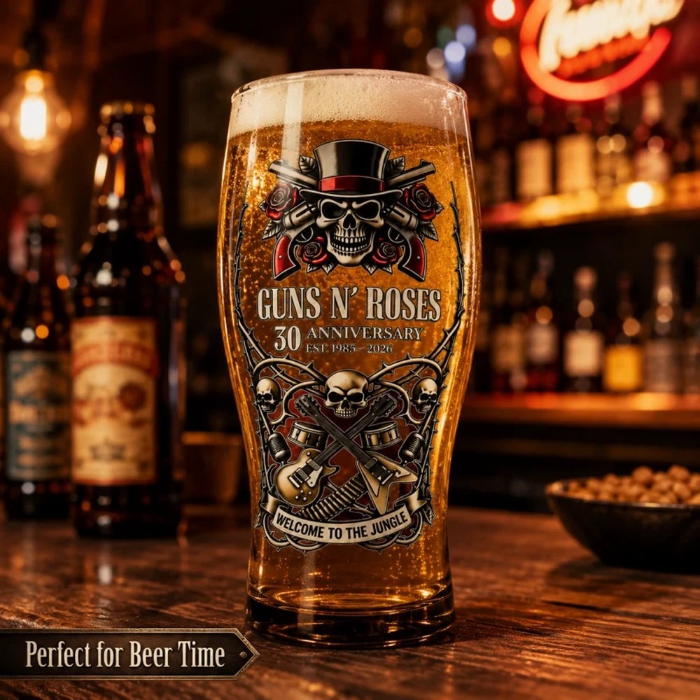 Guns N' Roses Memorial Beer Mu - Vintage Collectible Guns review and price