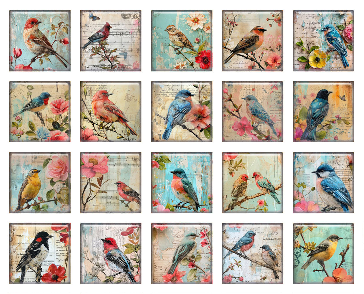 Random Mixed Round/Oval/Square - Vintage Collectibles For Sale review and price