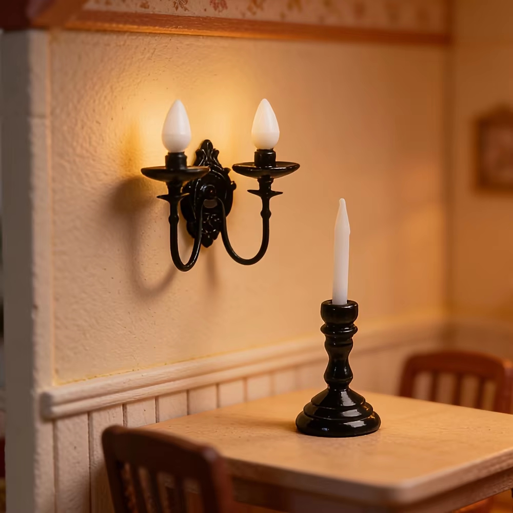 Vintage Wall Lamp Candle 1:12  - Collectible Vintage Lamps review and price