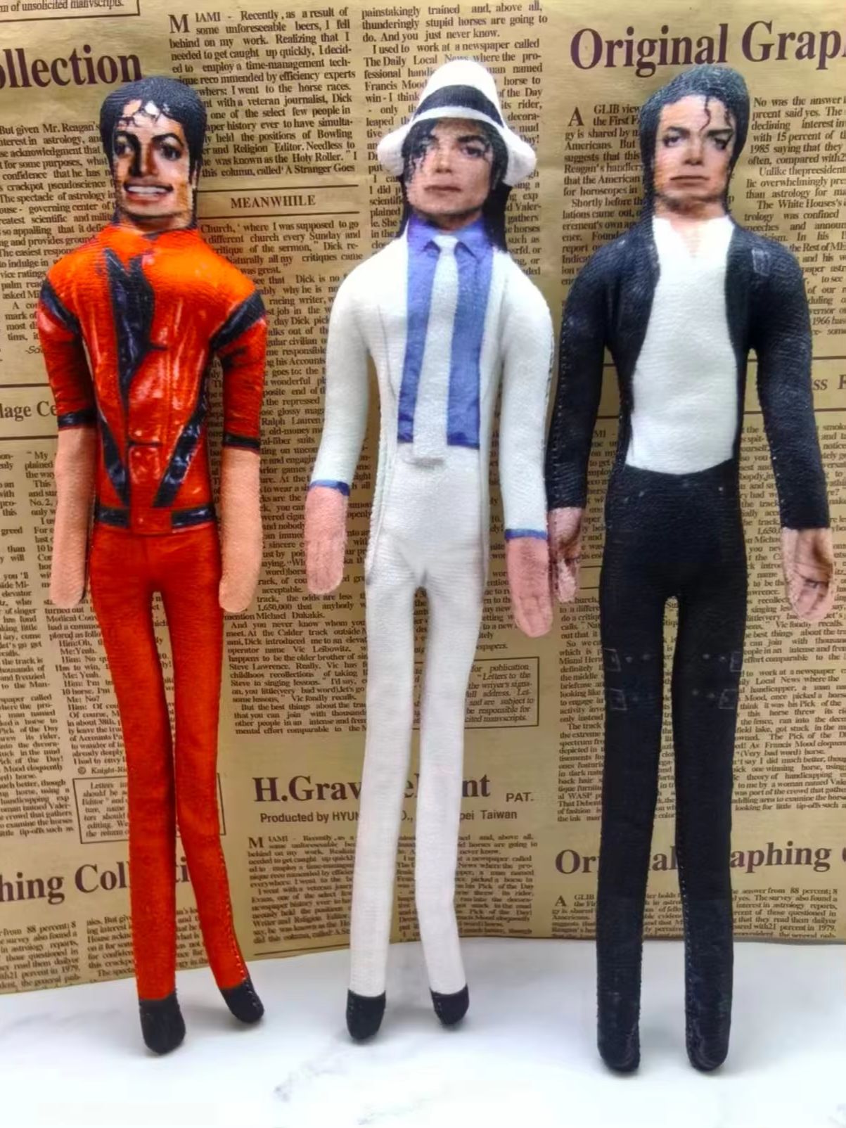 Vintage MJ Michael Jackson Cos - Vintage Collectible Toys review and price