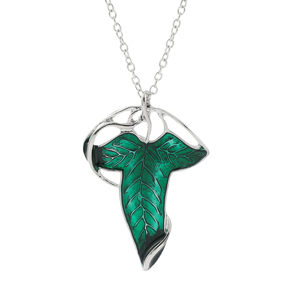 Vintage Green Leaf Pendant Nec - Vintage Collectibles For Sale review and price