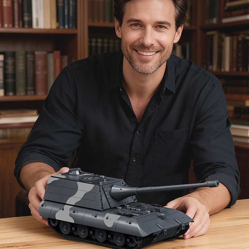1836pcs MOC adult E-100 Tank D - Vintage Collectible Toys review and price