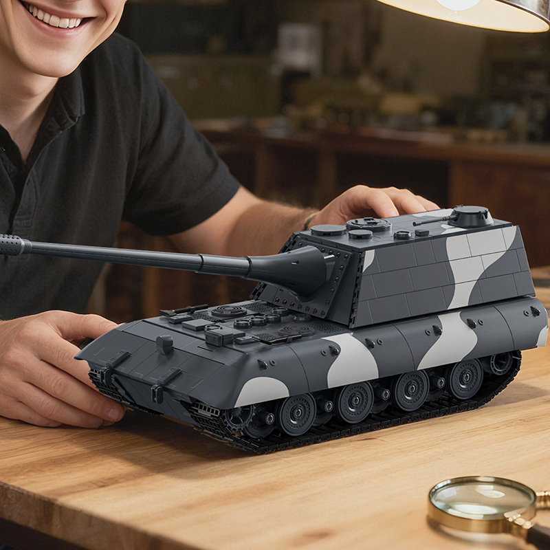 1836pcs MOC adult E-100 Tank D - Vintage Collectible Toys review and price