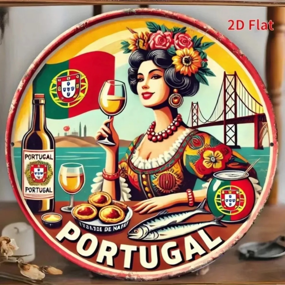Vintage Retro Round Metal Tin  - Vintage Collectible Tins review and price