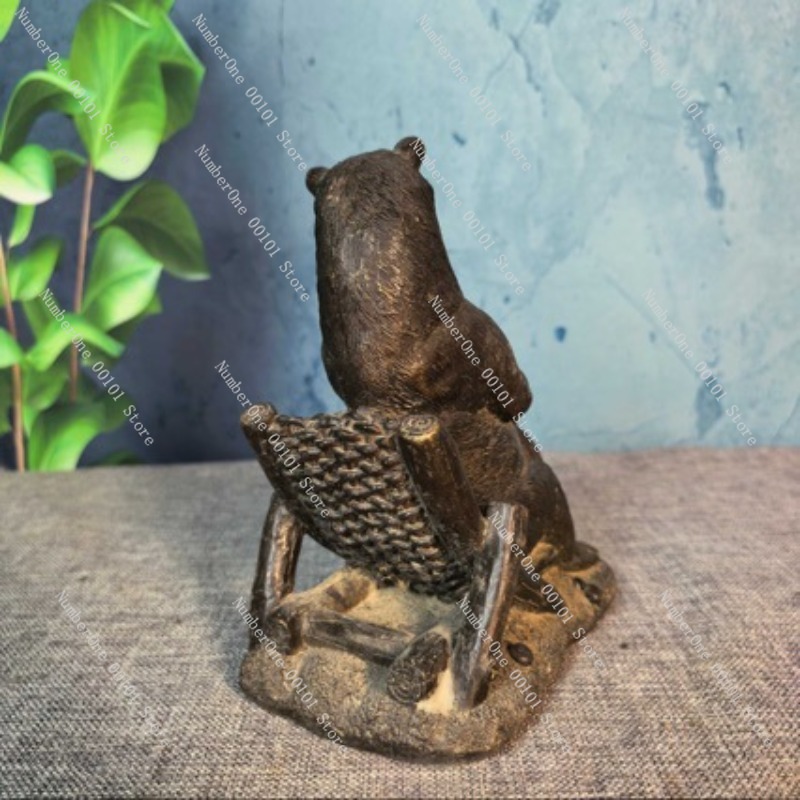 Antique Bronze Bear Ornament V - Vintage Collectible Bears review and price