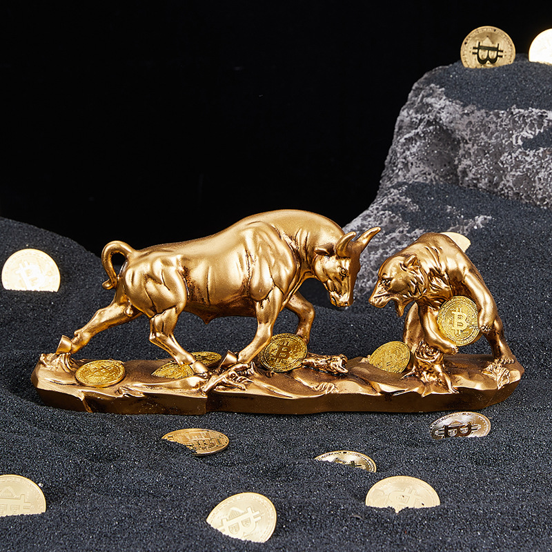 Feng Shui Bear Bull Statue Col - Vintage Collectible Bears review and price