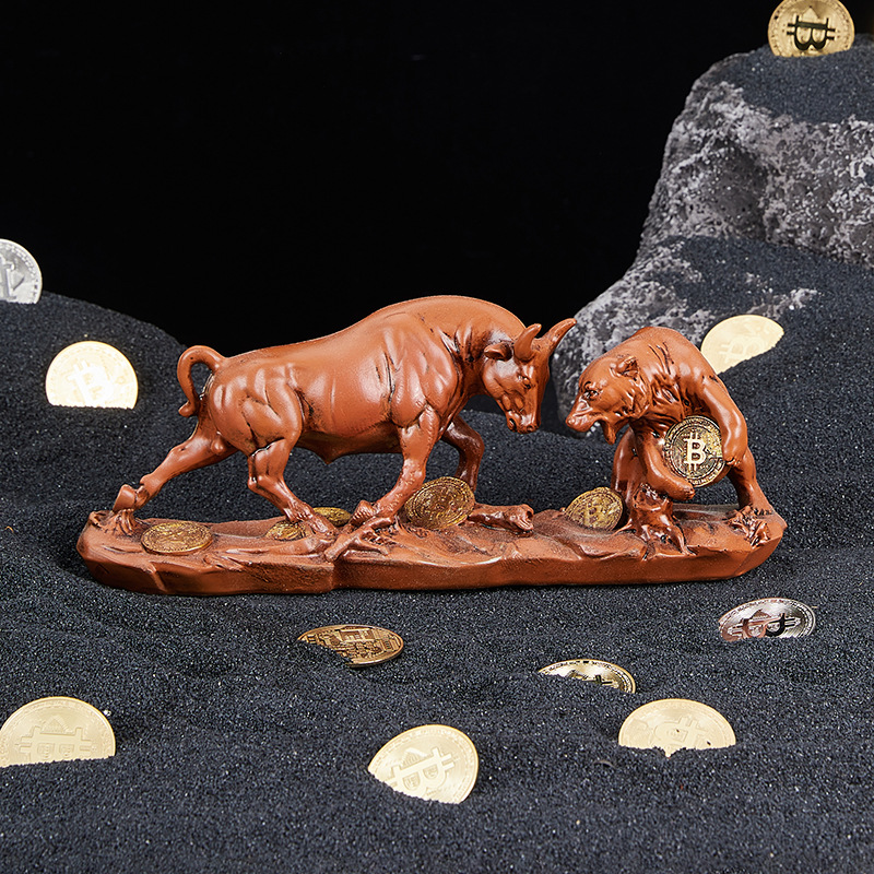 Feng Shui Bear Bull Statue Col - Vintage Collectible Bears review and price