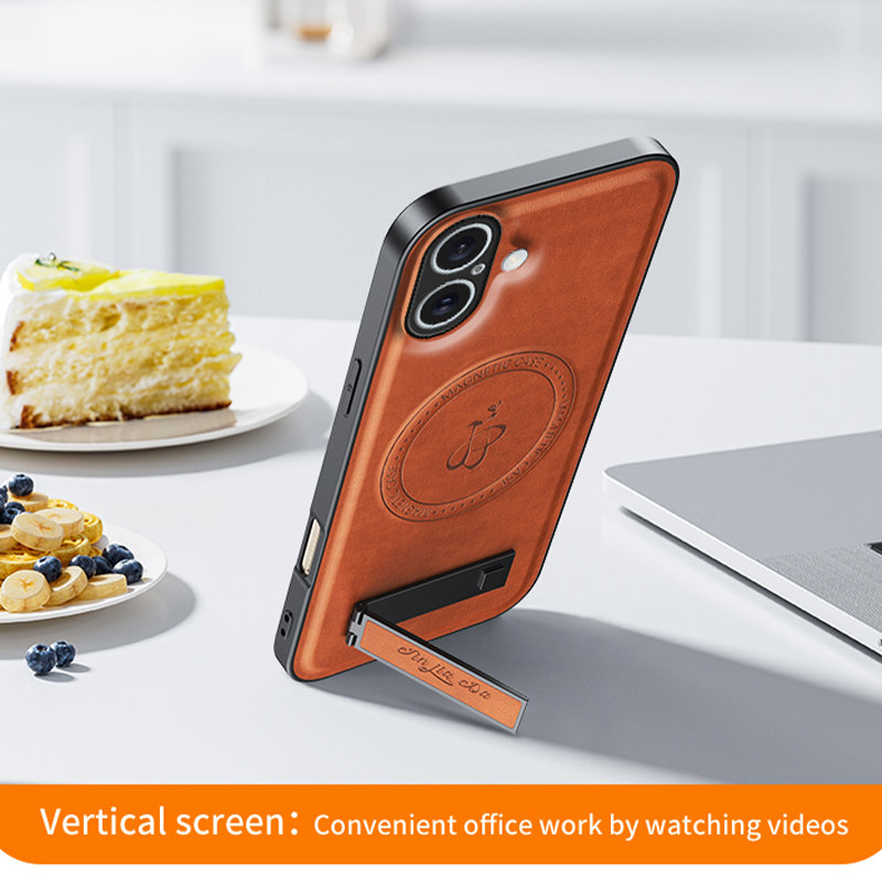 Leather Stand Case For Samsung - Camera Leather Case review and price