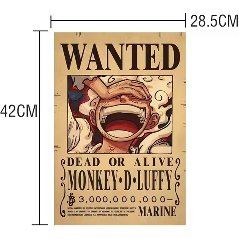 Anime One Piece Bounty Wanted  - Vintage Collectible Toys review and price