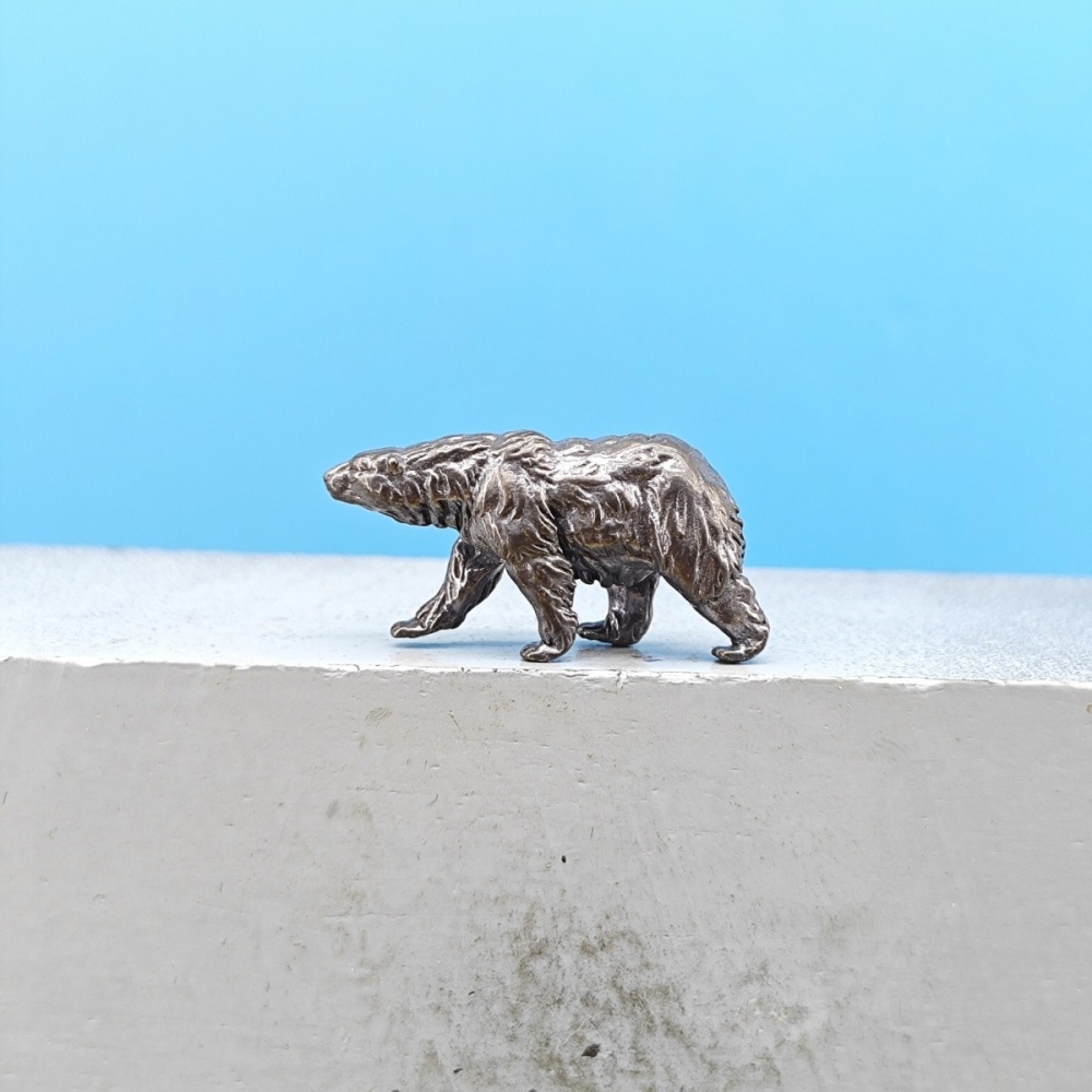 Vintage Brass Walking Brown Be - Vintage Collectible Bears review and price