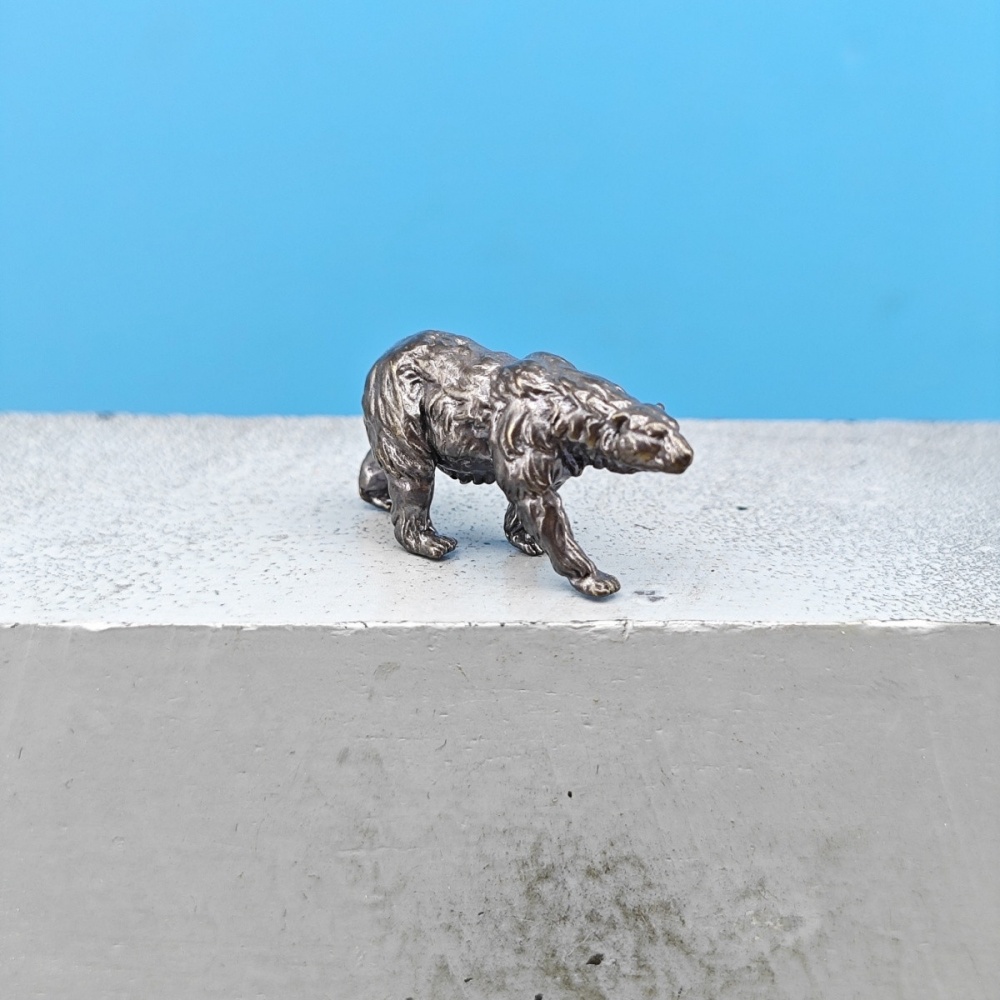 Vintage Brass Walking Brown Be - Vintage Collectible Bears review and price