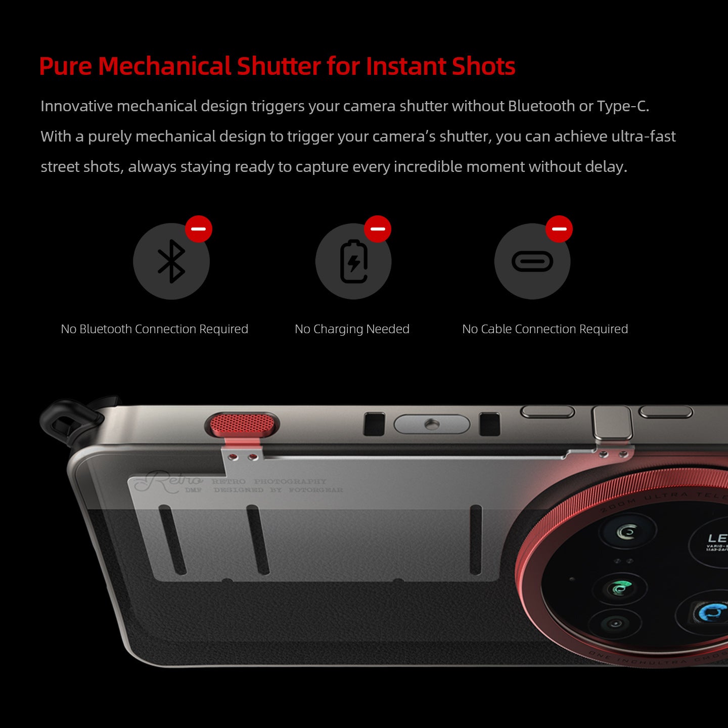 Fotorgear Retro Mechanical Pho - Camera Leather Case review and price