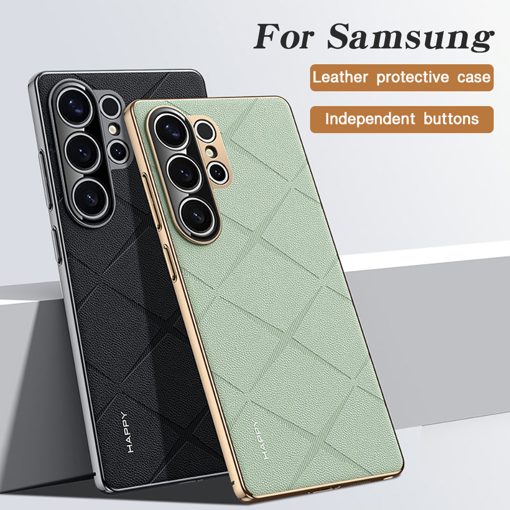 Leather Plating For Samsung S2 - Camera Leather Case review and price