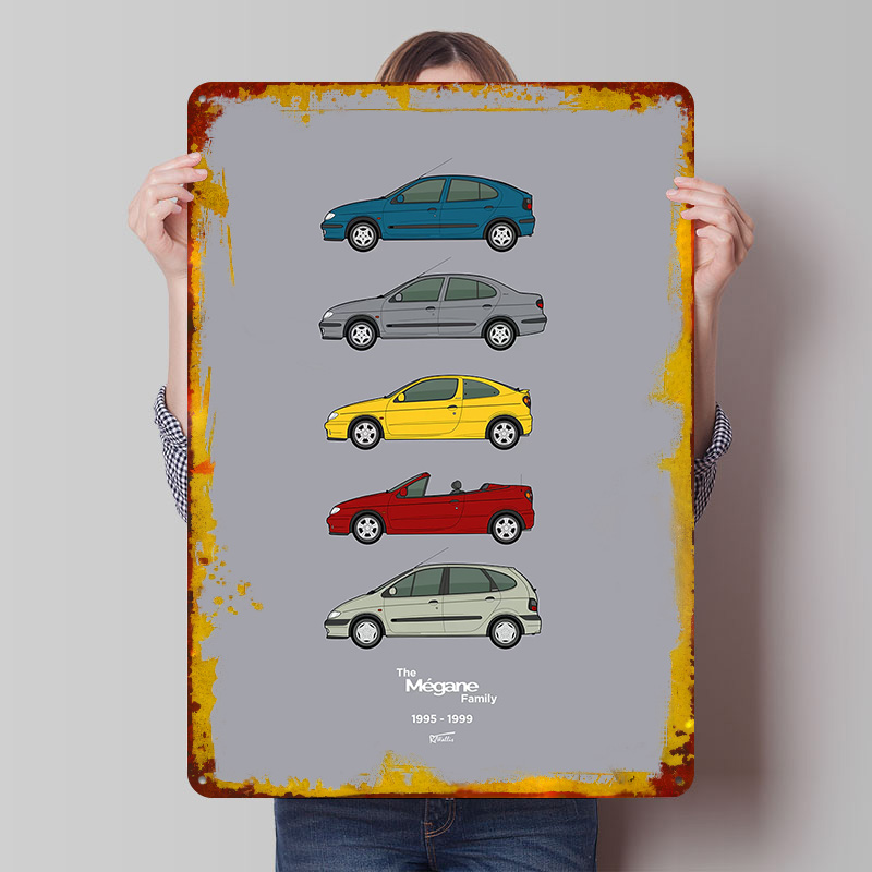 Sports Car Megane Collection 1 - Vintage Collectible Tins review and price
