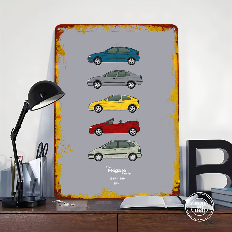 Sports Car Megane Collection 1 - Vintage Collectible Tins review and price