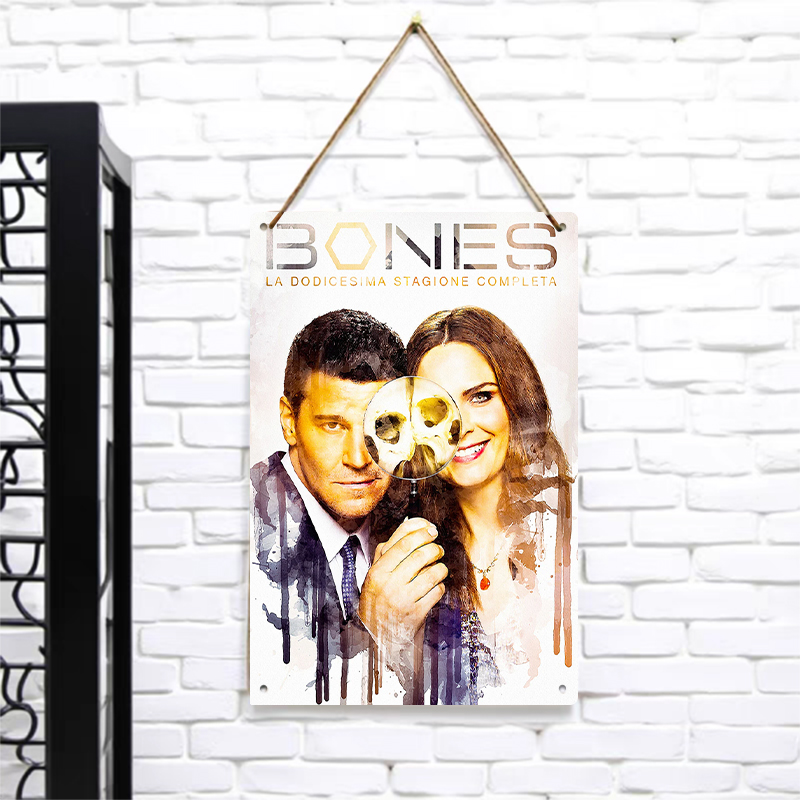 Bones Season 12 Poster Metal T - Vintage Collectible Show review and price