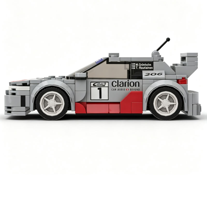 Vintage Rally Race Car Buildin - Vintage Collectible Toys review and price